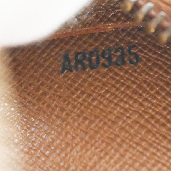 LOUIS VUITTON Orsay Clutch Hand Bag Monogram Leather Brown France - Picture 12 of 15